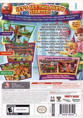 Boom Blox - Bash Party box cover back